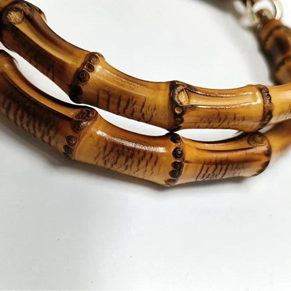 Gucci White Flora Floral Canvas Bamboo
Top Handle Mini Tote Bag - Picture 9 of 12